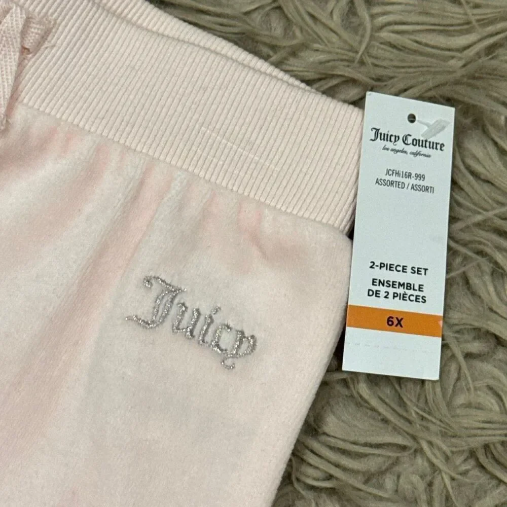 NWT Juicy Couture Velor Sweats size 6x